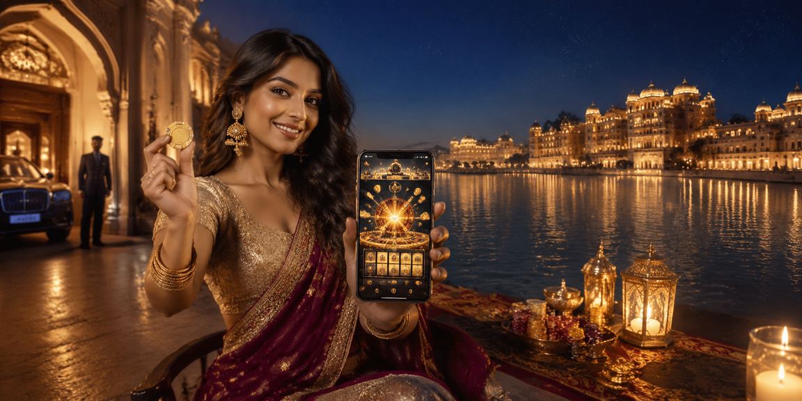 Exciting VIP bonus with festive Indian model